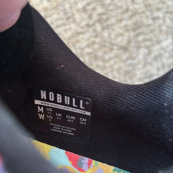 EUC NoBull Floral Sneakers - Picture 5 of 5
